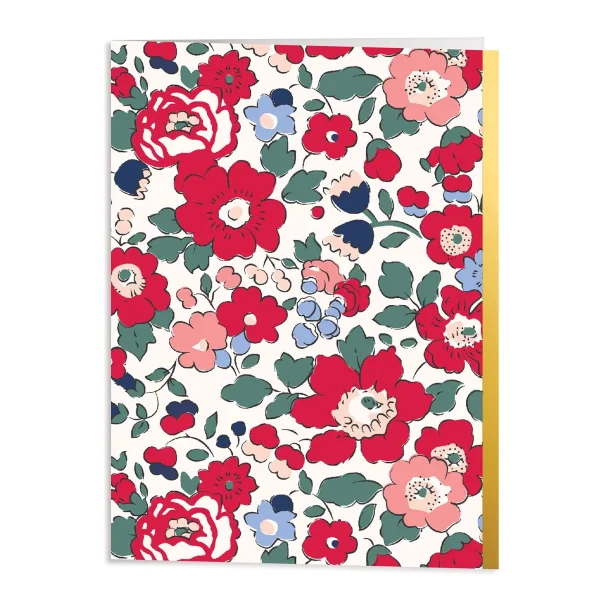 Gaveske med 16 kort og kuverter - Liberty Floral
