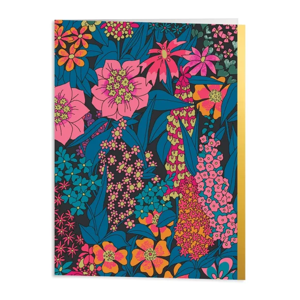 Gaveske med 16 kort og kuverter - Liberty Floral