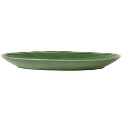 Fontana serveringsfad ovalt L 40cm - forest green