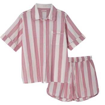 Habiba pyjamas safari pin stripe - kiss