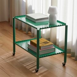 HAY Arcs Trolley Low - Soft Jade