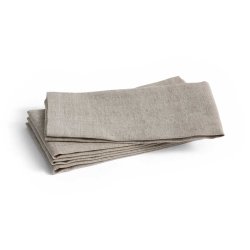 HAY servietter/dkkeservietter Tavolo hr/bomuld 4 stk - Soft beige