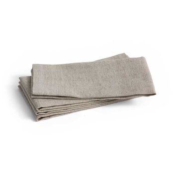 HAY servietter/dkkeservietter Tavolo hr/bomuld 4 stk - Soft beige