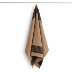 HAY viskestykke i ko hr og bomuld - Linear Mocca