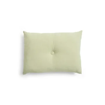 Hay Dot pude Linen - pistachio green