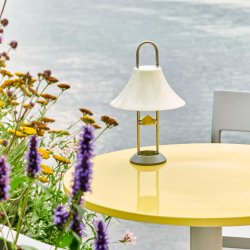 Hay Mousqueton portable udendrslampe - oyster white