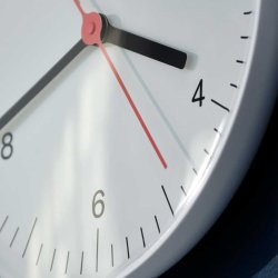 Hay Wall Clock - black