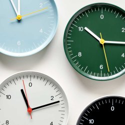 Hay Wall Clock - green