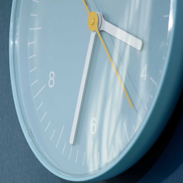 Hay Wall Clock - blue