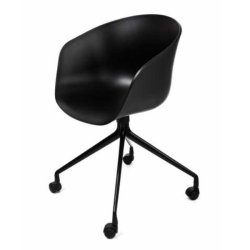 HAY kontorstol AAC24 Swivel -  black/black