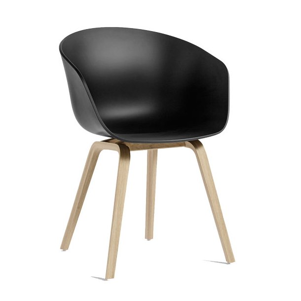 fugtighed minimum Daddy Soft Black AAC22 stol fra HAY - flot design til en supergod pris