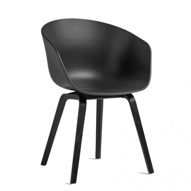 HAY About A Chair - soft black/black