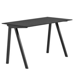 HAY skrivebord CPH 90 - black linoleum/black egetr