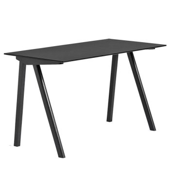 HAY skrivebord CPH 90 - black linoleum/black egetr