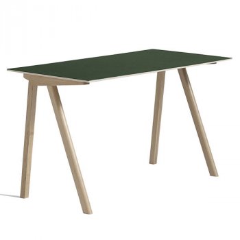 HAY skrivebord CPH 90 - green linoleum/egetr