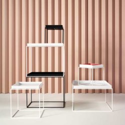 HAY Tray Table coffee square - black