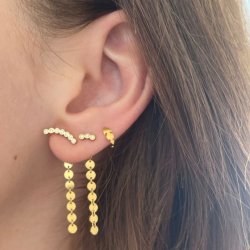 Stine A rering -  Petit coins behind ear gold
