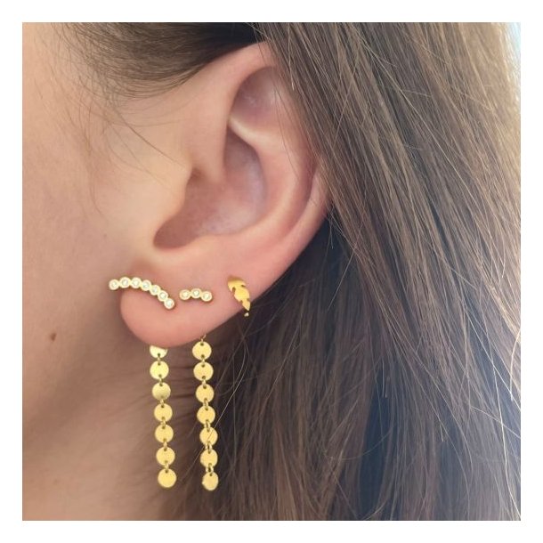 Stine A rering -  Petit coins behind ear gold