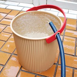 Japansk spand med lg - ivory