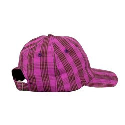 Kasket one size - purple check