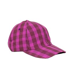 Kasket one size - purple check