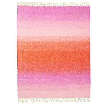 Klippan plaid Maxjenny Aurora 130 x 200 cm - reddish pink