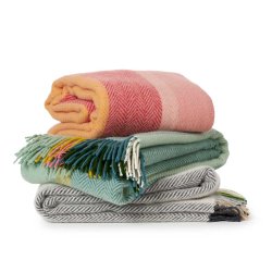 Klippan uld plaid 200 x 130 cm - Birka meadow