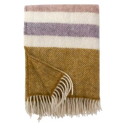 Klippan Gotland plaid 200 x 130 cm - Stripe pastel