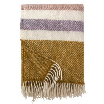 Klippan Gotland plaid 200 x 130 cm - Stripe pastel