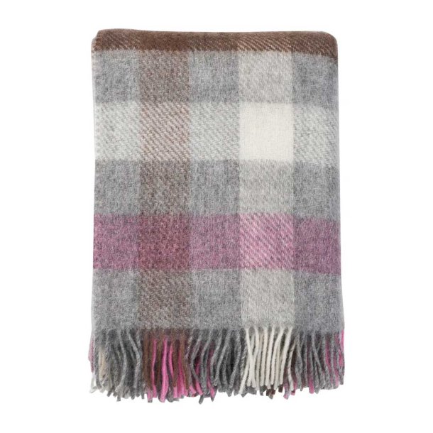 Klippan plaid - Gotland Multi Pink