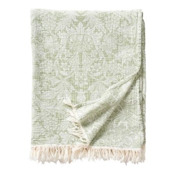 Klippan plaid William Morris - sunflower green