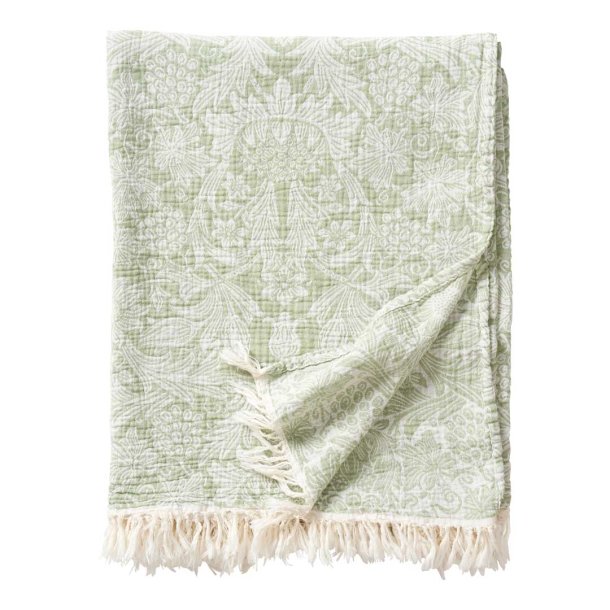 Klippan plaid William Morris - sunflower green