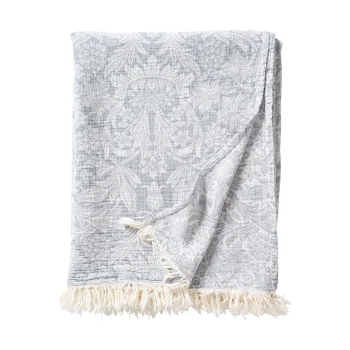 Klippan plaid William Morris - Sunflower denim