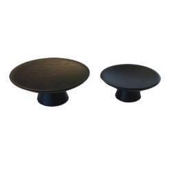 The Oak Men Olympia knage/greb - black small