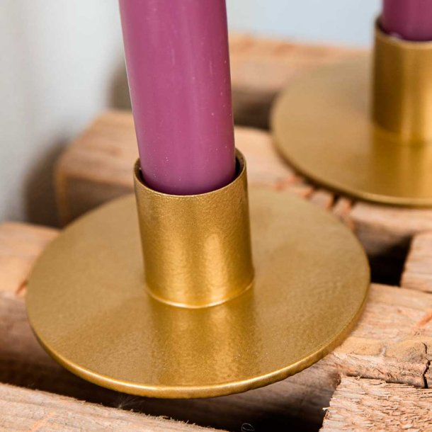 Circle stage til kronelys �2,2 cm - gold