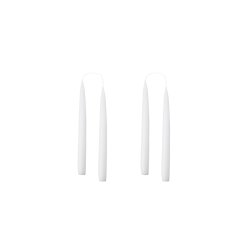 Kunstindustriens hnddyppede kronelys 4 stk - H20x12,2cm