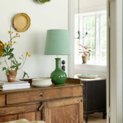 Bungalow lampesk�rm Nilla large H29cm - pale green