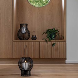 Uyuni Upside Down lanterne udend�rs - black large