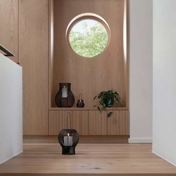 Uyuni Upside Down lanterne udend�rs - black large