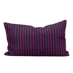 Pudebetrk Fairtrade 30x50cm Laura - blue/red