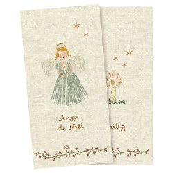 Maileg juleservietter juleengel bl - small
