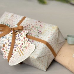 Maileg gavebnd 25 meter - okker