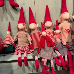 Maileg nisse dreng st�rrelse 5 - h�jde 84cm