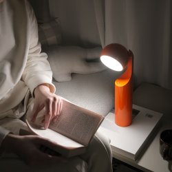 Fine Lumen Mono brbar lselampe - tangerine