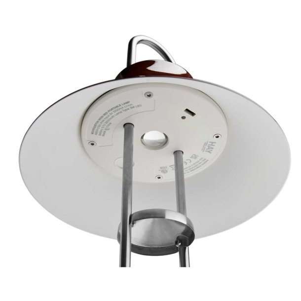 Hay Mousqueton portable udendrslampe - oyster white