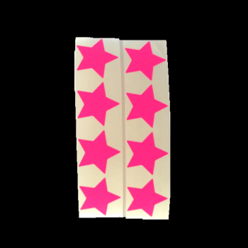 Stickers - Pink Star - 30 stk