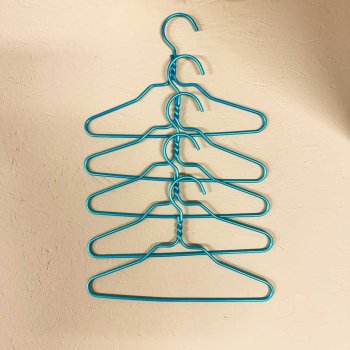 Nomess b�rneb�jler 5 stk - turkis aluminium