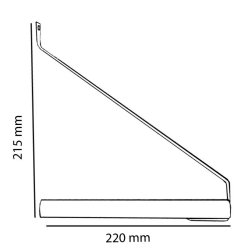 Nordic Function Add more b�jlestang - smoked oak/messing