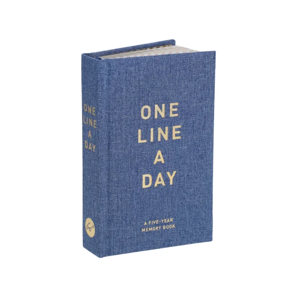 Dagbog - One line a day - denim