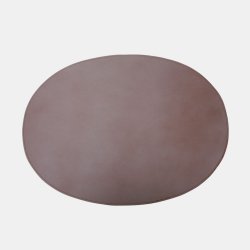 Dkkeserviet i lder oval - elephant med hvide syninger